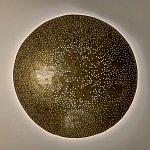 Светильник настенный «Золотая Планета» варинант исполнения - 2 | Loft Concept в Грозном