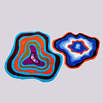 Сет из 3-х ковров «SAPPHIRE, QARTZITE, LABRADORITE» варинант исполнения - 2 | Loft Concept в Грозном