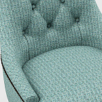 Мебельная ткань Шенилл бирюзовый цвет 142 см T4-61 варинант исполнения - 7 | Loft Concept в Грозном