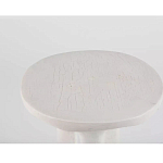 Дизайнерский журнальный стол белый на 3-х ножках в виде ступней African table варинант исполнения - 2 | Loft Concept в Грозном