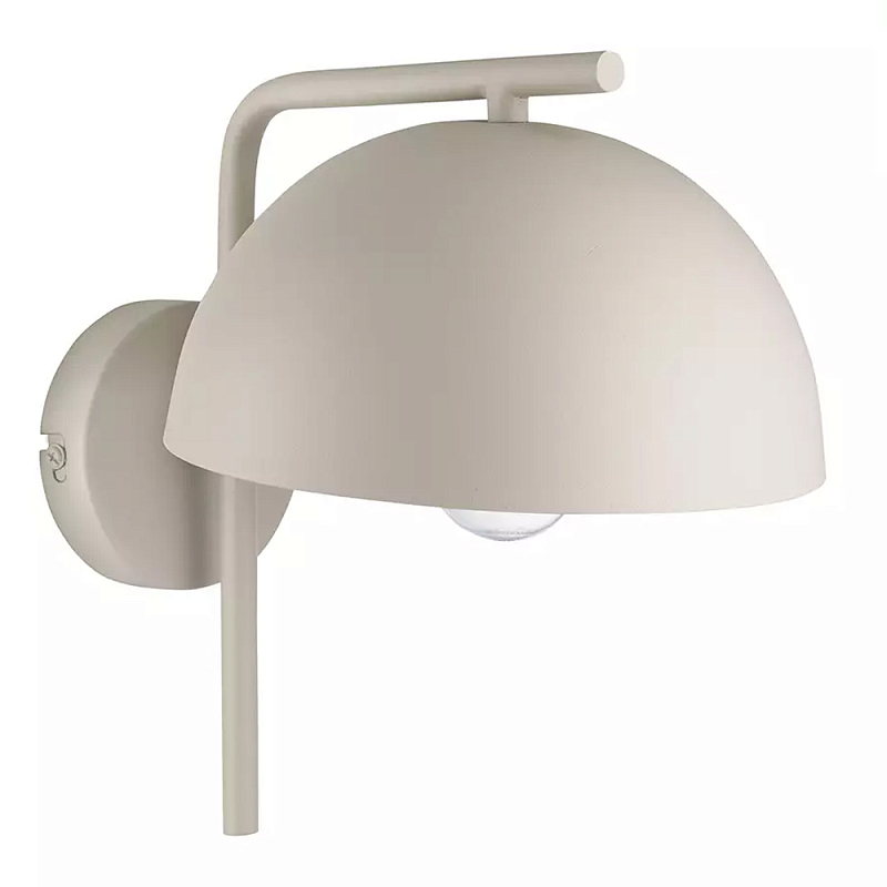 Бра бежевое с полукруглым плафоном Beige Wall Lamp Бежевый Бра бежевое с полукруглым плафоном Beige Wall Lamp Бежевый в Грозном | Loft Concept