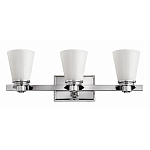 Бра для ванных комнат с белыми стеклянными конусными плафонами Hinkley варинант исполнения - 1 | Loft Concept в Грозном