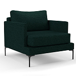 Мебельная ткань Шенилл темно-зеленый цвет 138 см T4-36 варинант исполнения - 11 | Loft Concept в Грозном