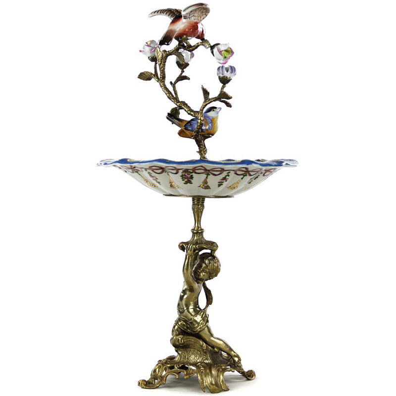 Чаша Putti Holds Cup II Мульти Бронза Чаша Putti Holds Cup II Мульти Бронза в Грозном | Loft Concept