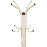 Вешалка напольная бежевая с 4-мя металлическими крючками Noble Branches варинант исполнения - 2 | Loft Concept в Грозном