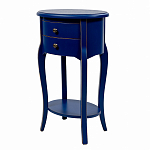 Синяя тумба на фигурных ножках Shelby варинант исполнения - 2 | Loft Concept в Грозном