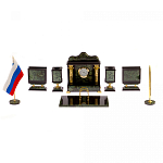 Настольный канцелярский набор из нефрита Apollo варинант исполнения - 1 | Loft Concept в Грозном