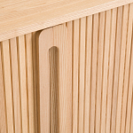 Длинный низкий буфет с 2-мя раздвижными дверцами Toinette Light Cupboard варинант исполнения - 11 | Loft Concept в Грозном