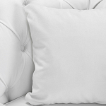 Кресло низкое с мягкой обивкой из велюра на 4-х ножках из массива березы Sophie Armchair white варинант исполнения - 7 | Loft Concept в Грозном