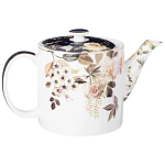 Чайный сервиз из фарфора с цветочным принтом на 6 персон 14 предметов Garden Whisper Porcelain Set  варинант исполнения - 1 | Loft Concept в Грозном