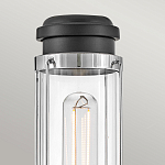 Бра для ванных комнат с прозрачным цилиндрическим плафоном на круглом основании Hinkley варинант исполнения - 8 | Loft Concept в Грозном