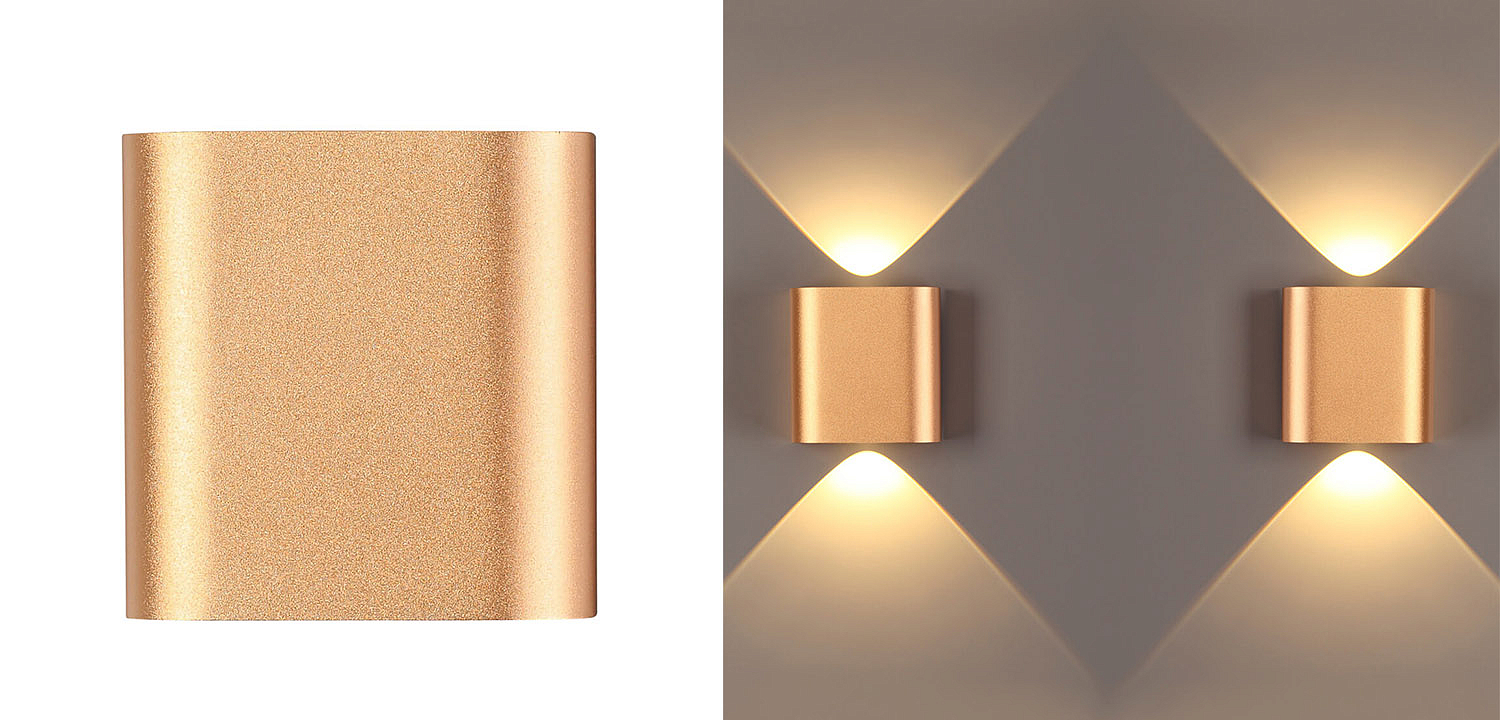 Бра Obverse Gold Square Wall lamp Бра Obverse Gold Square Wall lamp - Loft-Concept в Грозном