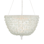 Люстра круглая с каскадом из декоративных элементов Sea Glass варинант исполнения - 1 | Loft Concept в Грозном