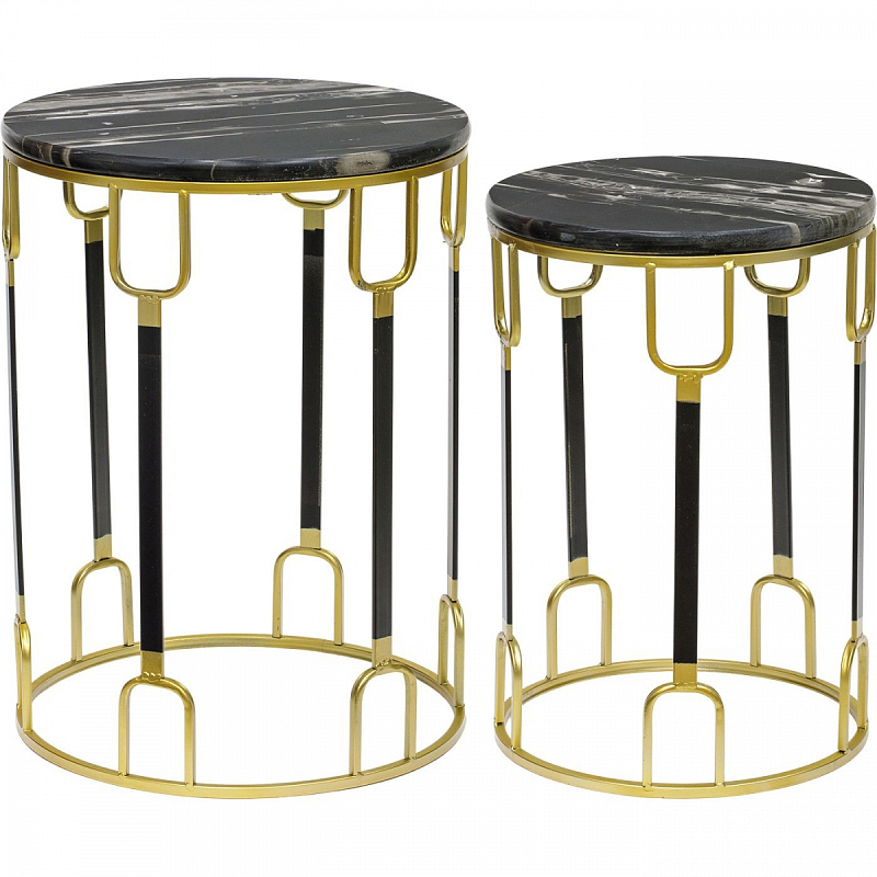 Приставной стол Dorius Side Table white marble high Латунь Черный Белый Мрамор Bianco Приставной стол Dorius Side Table white marble high Латунь Черный Белый Мрамор Bianco в Грозном | Loft Concept