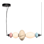 Подвесной светильник фигруный с керамическими элементами 18W LED Fragrant Light варинант исполнения - 1 | Loft Concept в Грозном