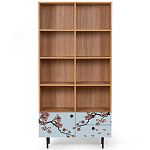 Широкий стеллаж с принтом Elise Rack варинант исполнения - 8 | Loft Concept в Грозном