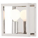 Бра настенное квадратной формы Wristband серебро варинант исполнения - 1 | Loft Concept в Грозном