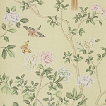 Обои ручная роспись Askew Verdigris  варинант исполнения - 3 | Loft Concept в Грозном