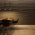 Гипсовая 3D Панель M-07 варинант исполнения - 1 | Loft Concept в Грозном