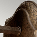 Бра для ванных комнат с прозрачным стеклянным плафоном в форме ананаса и декоративным основанием с рельефным узором Hinkley варинант исполнения - 7 | Loft Concept в Грозном