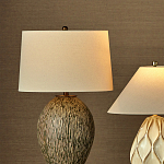 Настольная лампа с текстурным узором Movement of Smooth Lines варинант исполнения - 4 | Loft Concept в Грозном