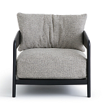 Кресло с каркасом из массива ясеня Deniaud Ash Grey Armchair варинант исполнения - 8 | Loft Concept в Грозном