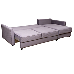 Диван трехместный раскладной Giorgio Sofa серый варинант исполнения - 4 | Loft Concept в Грозном