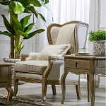 Прикроватная тумба из массива дерева Wooden Margery Bedside Table варинант исполнения - 5 | Loft Concept в Грозном