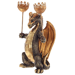 Подсвечник Дракон Dragon with Two Candlesticks варинант исполнения - 4 | Loft Concept в Грозном