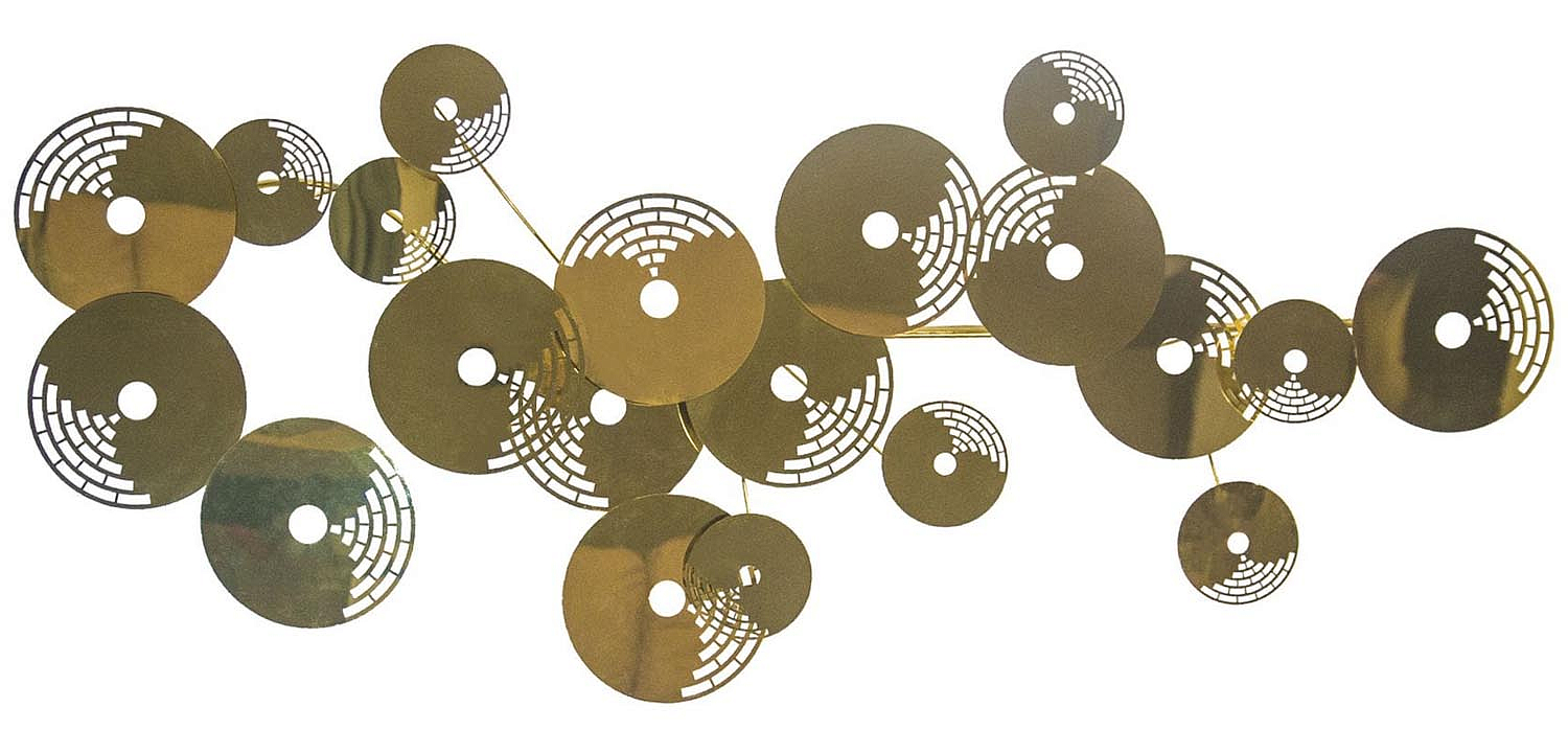 Арт-объект Metal Plates ART gold Арт-объект Metal Plates ART gold - Loft-Concept в Грозном