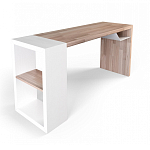 Письменный стол прямоугольный с полочкой под столешницей EcoComb варинант исполнения - 1 | Loft Concept в Грозном