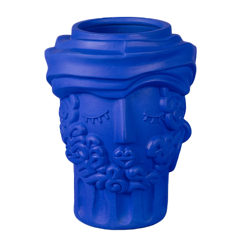 Ваза Seletti Man Blue Синий Ваза Seletti Man Blue Синий в Грозном | Loft Concept