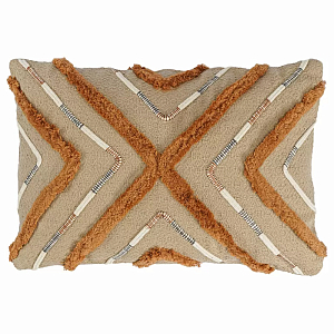 Подушка декоративная с бахромой и вышивкой Divine Abstractions