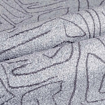 Мебельная ткань Букле серый цвет 140 см T3-10 варинант исполнения - 1 | Loft Concept в Грозном