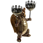Подсвечник в виде дракона Dragon with Two Candlesticks варинант исполнения - 8 | Loft Concept в Грозном