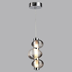 Подвесной светильник с 3-мя рифлеными стеклянными шарами Marcelh Light варинант исполнения - 8 | Loft Concept в Грозном