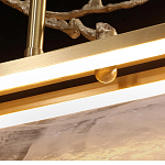 Люстра прямоугольная из фактурного стекла Chandelier Beam варинант исполнения - 9 | Loft Concept в Грозном