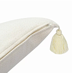 Подушка с цветочным принтом и кисточками Blooming Elegance Harper варинант исполнения - 3 | Loft Concept в Грозном