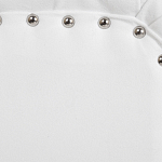 Кушетка белая с мягкой обивкой из велюра Michael Couch варинант исполнения - 7 | Loft Concept в Грозном