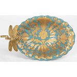 Фарфоровая чаша Золотая стрекоза Marlo Turi варинант исполнения - 3 | Loft Concept в Грозном