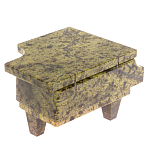 Шкатулка в виде рояля из натурального камня змеевик Stone Casket варинант исполнения - 3 | Loft Concept в Грозном