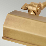 Светильник для картин с призматическим плафоном и двойными регулируемыми шарнирами Elstead Lighting варинант исполнения - 47 | Loft Concept в Грозном