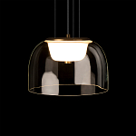 Подвесной светильник с куполообразным прозрачным стеклянным плафоном Grada Light варинант исполнения - 4 | Loft Concept в Грозном