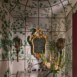 Обои ручная роспись Medici Standard colourway on white Williamsburg варинант исполнения - 1 | Loft Concept в Грозном