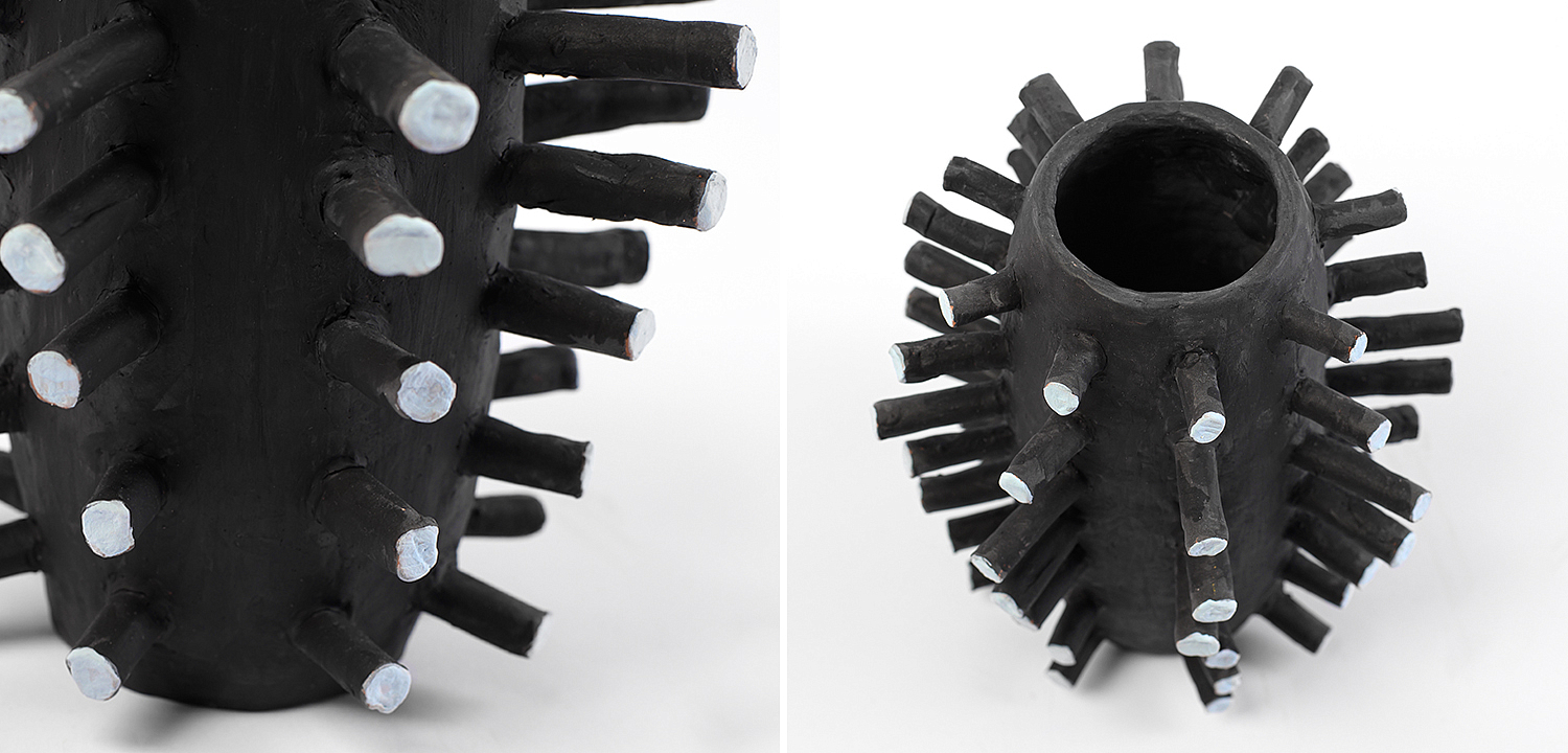 Ваза Shany Round Spikes Vase Ваза Shany Round Spikes Vase - Loft-Concept в Грозном