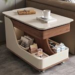Журнальный столик передвижной с подъемной столешницей Table Trolley варинант исполнения - 1 | Loft Concept в Грозном