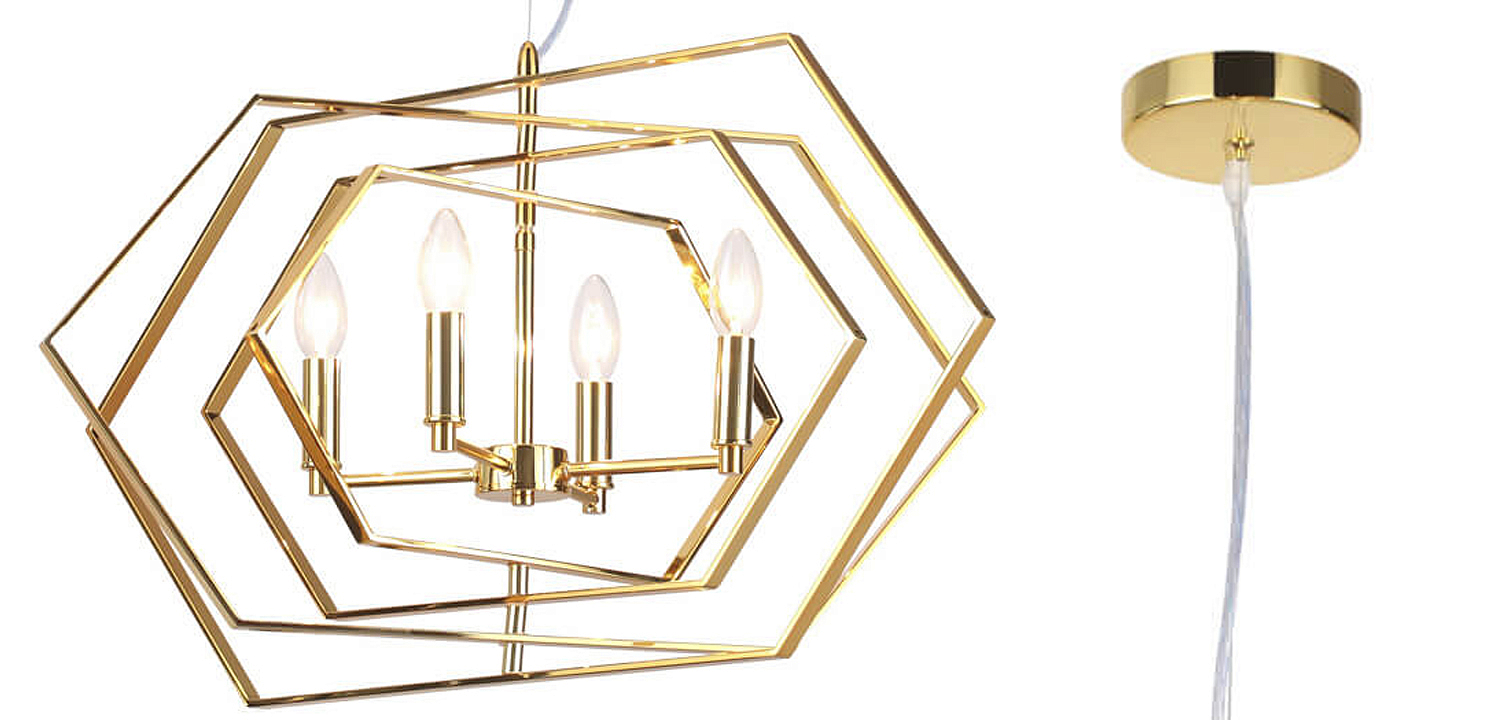 Люстра Damaris Chandelier gold Люстра Damaris Chandelier gold - Loft-Concept в Грозном