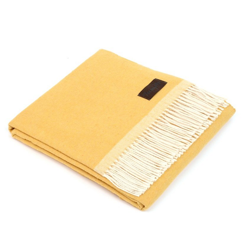 Плед SARA 7000 Marzotto Желтый в Грозном | Loft Concept 