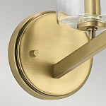 Бра с прозрачным плафоном в форме цилиндра Kichler варинант исполнения - 2 | Loft Concept в Грозном