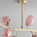 Дизайнерский Светильник Lilly Pink Tulip Lamp розовый плафон  варинант исполнения - 8 | Loft Concept в Грозном